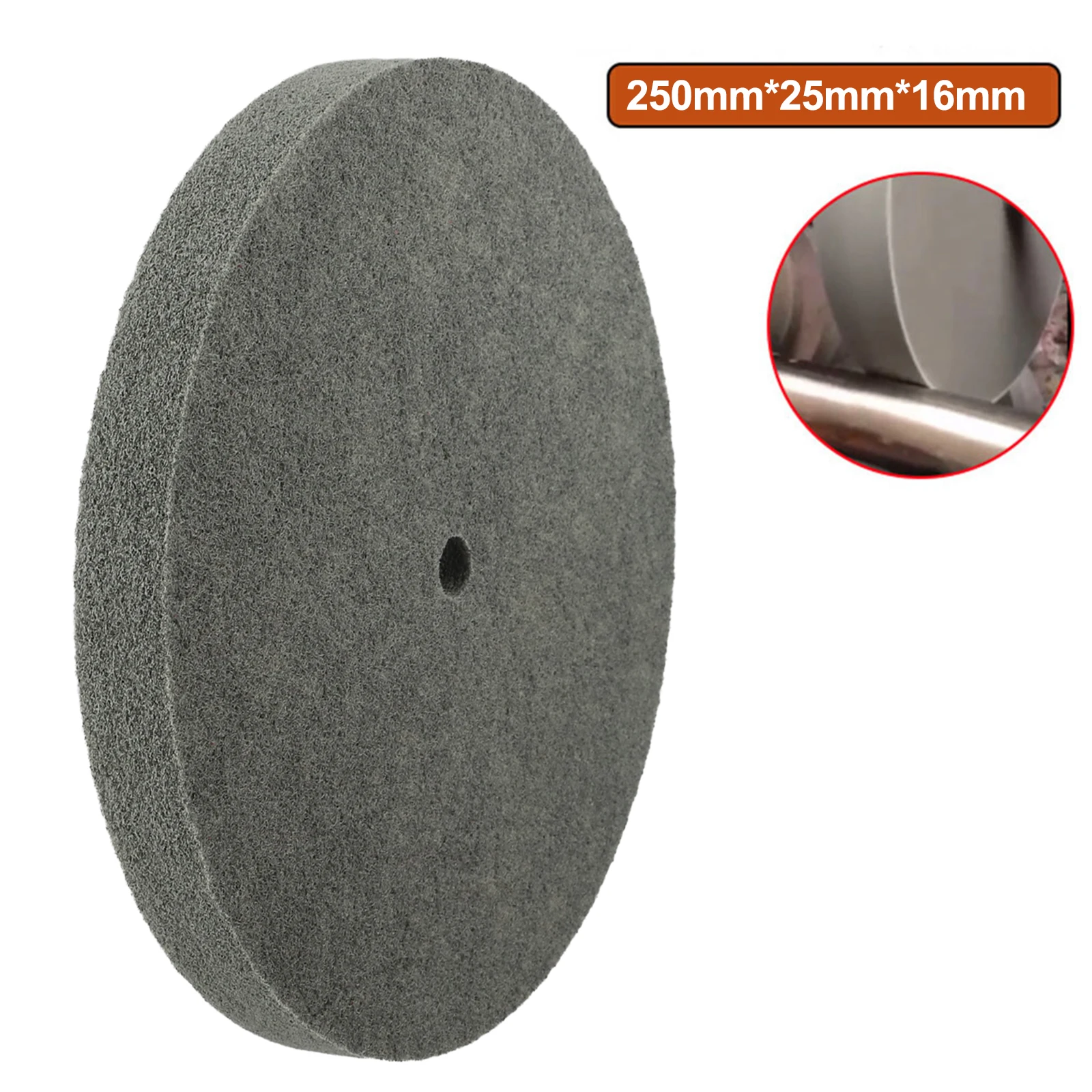 10 Inch Nylon Fiber Buffing Wheels Deburring Wheel for Grinder Polishing Wooden Furniture and Metal Workpieces