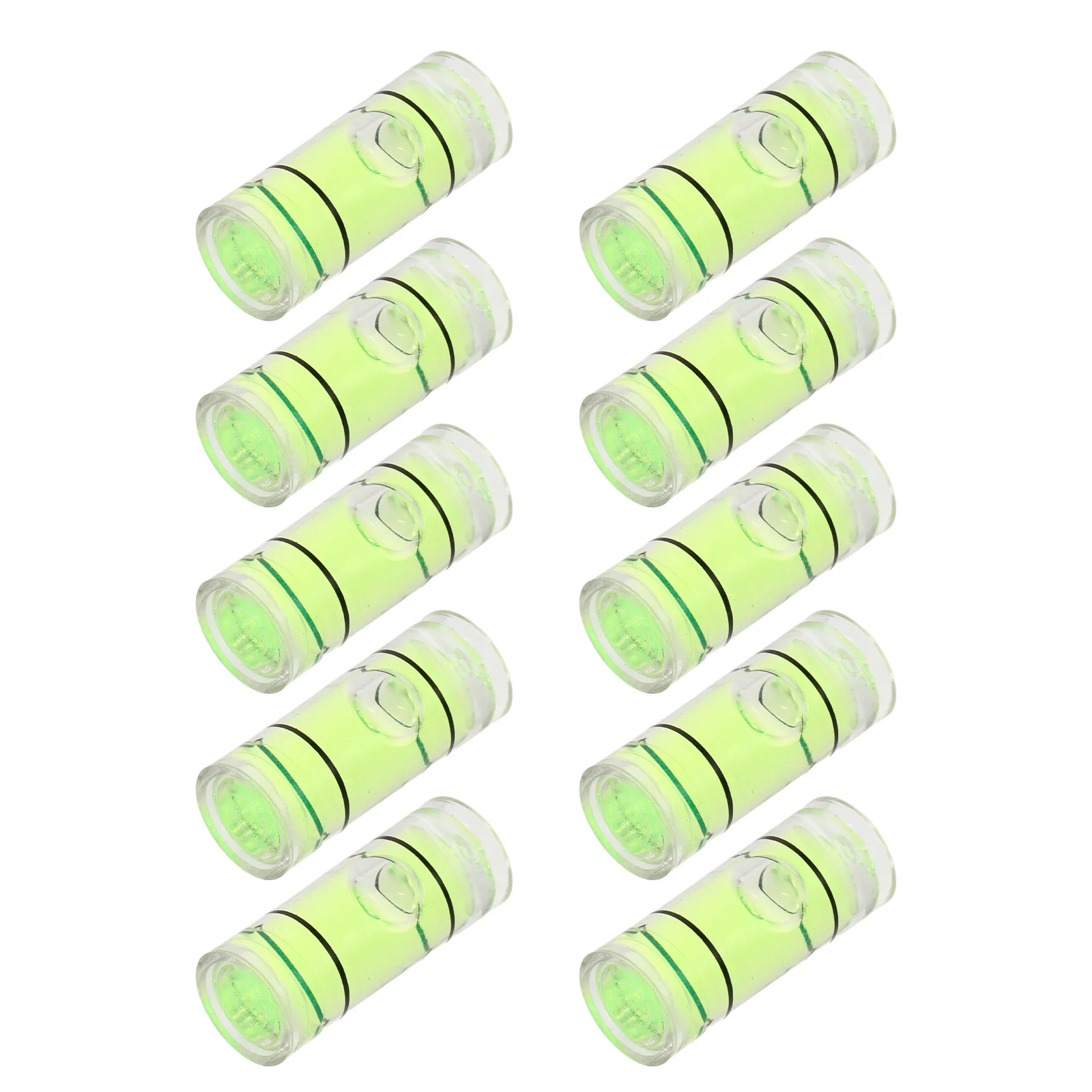 10 Buah Alat Waterpass Mini Presisi Kompak untuk Pertukangan Kayu, DIY, Pemasangan Gambar, Pengukuran Portabel