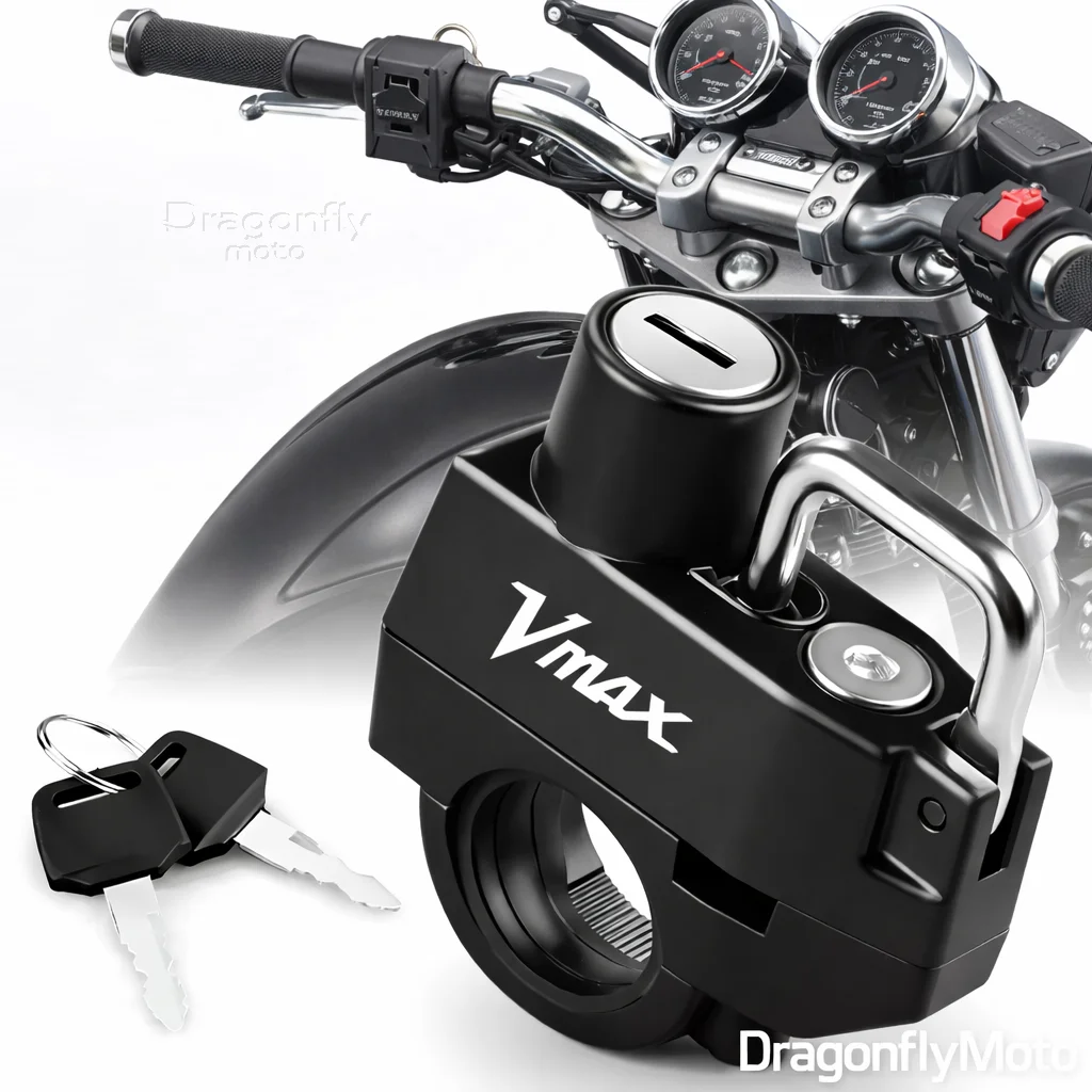 

Замок для мотоциклетного шлема для Yamaha VMAX V-MAX V MAX 1200 1985-2008, противоугонный замок для шлема, противоугонное устройство, нержавеющий, устойчивый к ржавчине