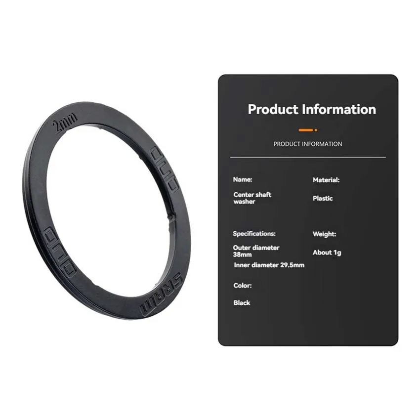 ل SRAM Dub XX1 GX مركز رمح 2 مللي متر/4.5 مللي متر البلاستيك غسالة PF30 PF92 BSA دراجة اكسسوارات