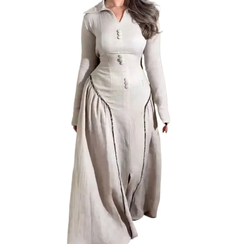 

Elegant African Dresses For Women Dashiki Summer Autumn Maxi Dress Ladies Traditional African Clothing Fairy Long Dress