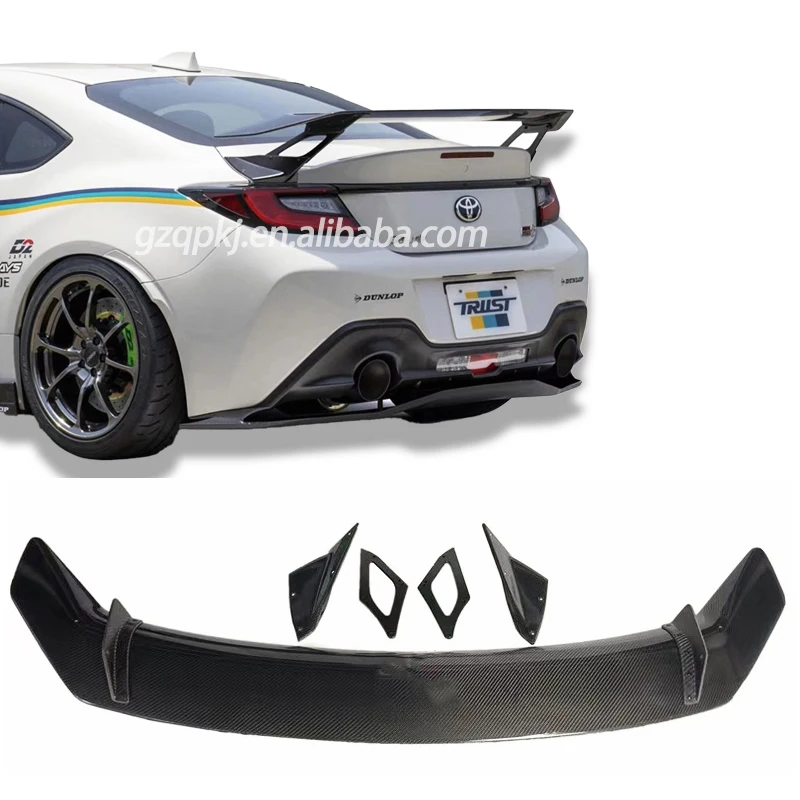 

The GT Version Carbon Fiber Rear Spoiler Tail Is Suitable for the 2022 GR86/BRZ Body Kit