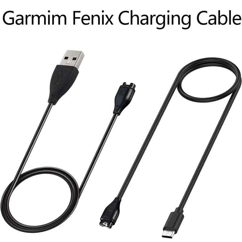 Chargeur pour montre Garmin - Vivoactive 6 5 4, Fenix 8 7X 6, Venu 3s 3 2 X1, Forerunner 165 265 965, Instinct 3 2 E, Approach S70 S50