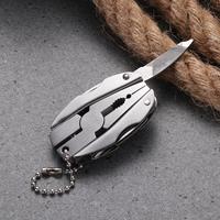 Multi Function Pliers Tool Folding Adjustable Cutting Outdoor Stainless Steel Durable Compact Hammer Knife Wrench