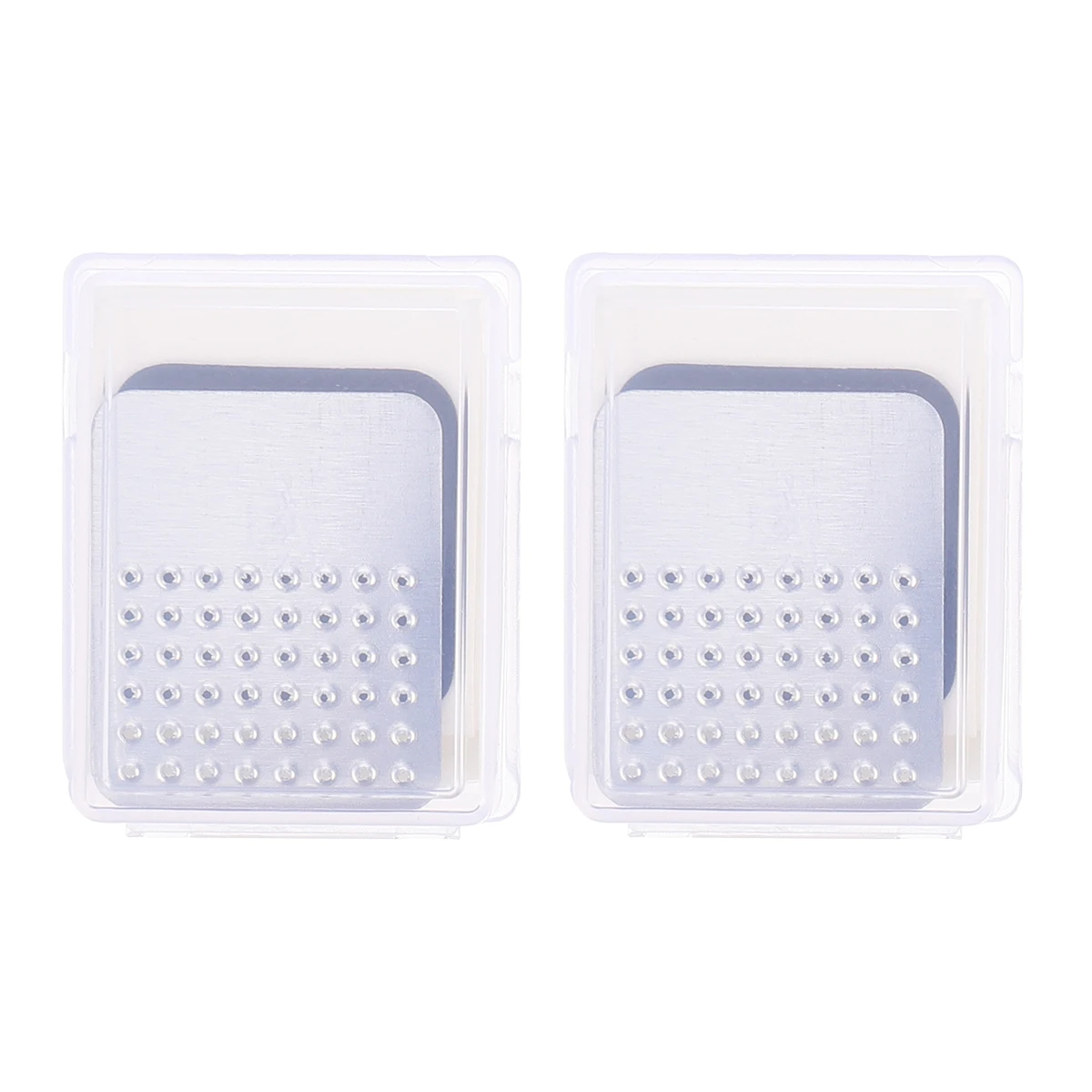 

Tire Patch Rubber Puncture Repair Self Adhesive 2 Boxes Motorcycle Plastic Waterproof Durable Storage Box