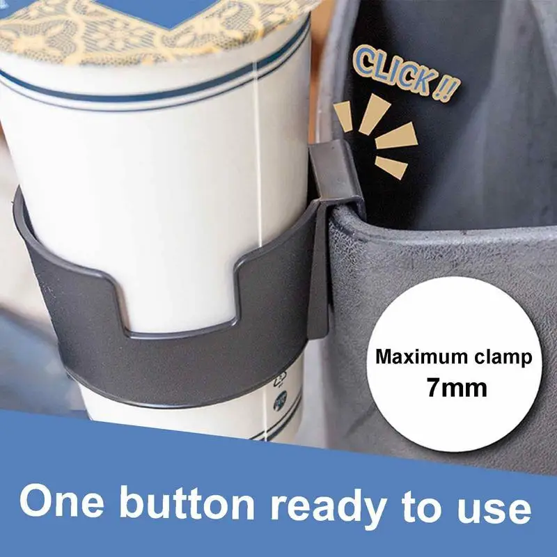 Electric Car Cup Holder Vehicle Cup Holders For Drinks Beverage Cup Holder Stroller Electric Vehicle Car Door Cup Holder Durable