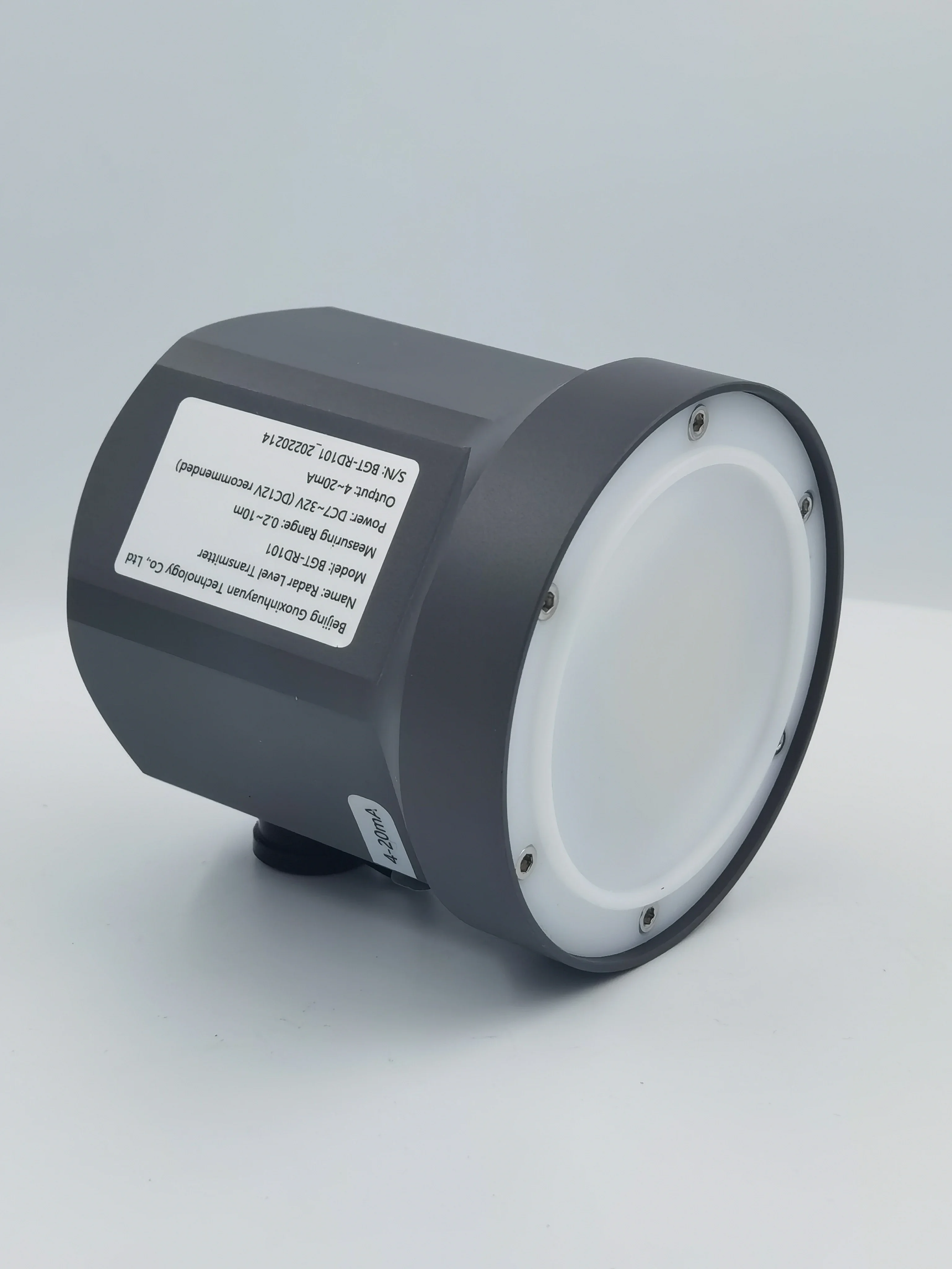 حجم صغير عالي الدقة وانخفاض استهلاك الطاقة 60G مستشعر مستوى المياه الرادار للتحكم في الفيضانات في قناة الري #4