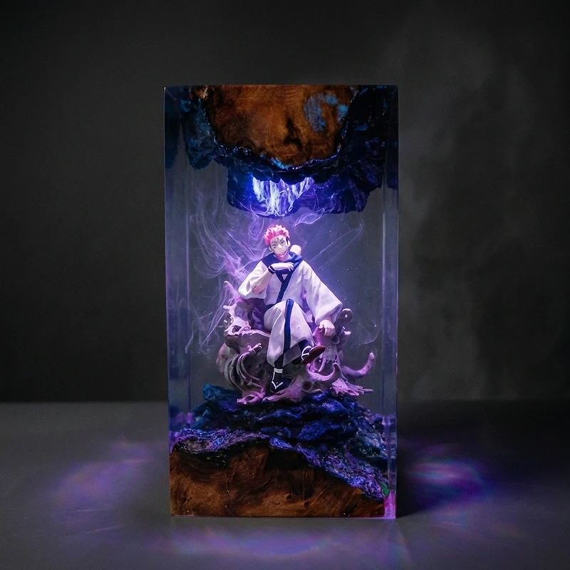 lampe-de-table-en-resine-figurine-d'anime-couleurs-veilleuse-scene-de-film-personnalisee-creative-artistique-decoration-de-bureau-charge-usb