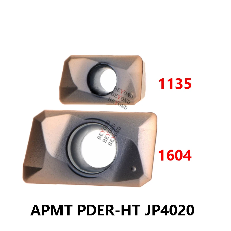 Original APMT1135PDER-HS JP4005 APMT1604PDER-HT JP4020 Fraisage Inserts Carbure Inserts APstuff 1604 Tour Cutter CNC Tournage Outil