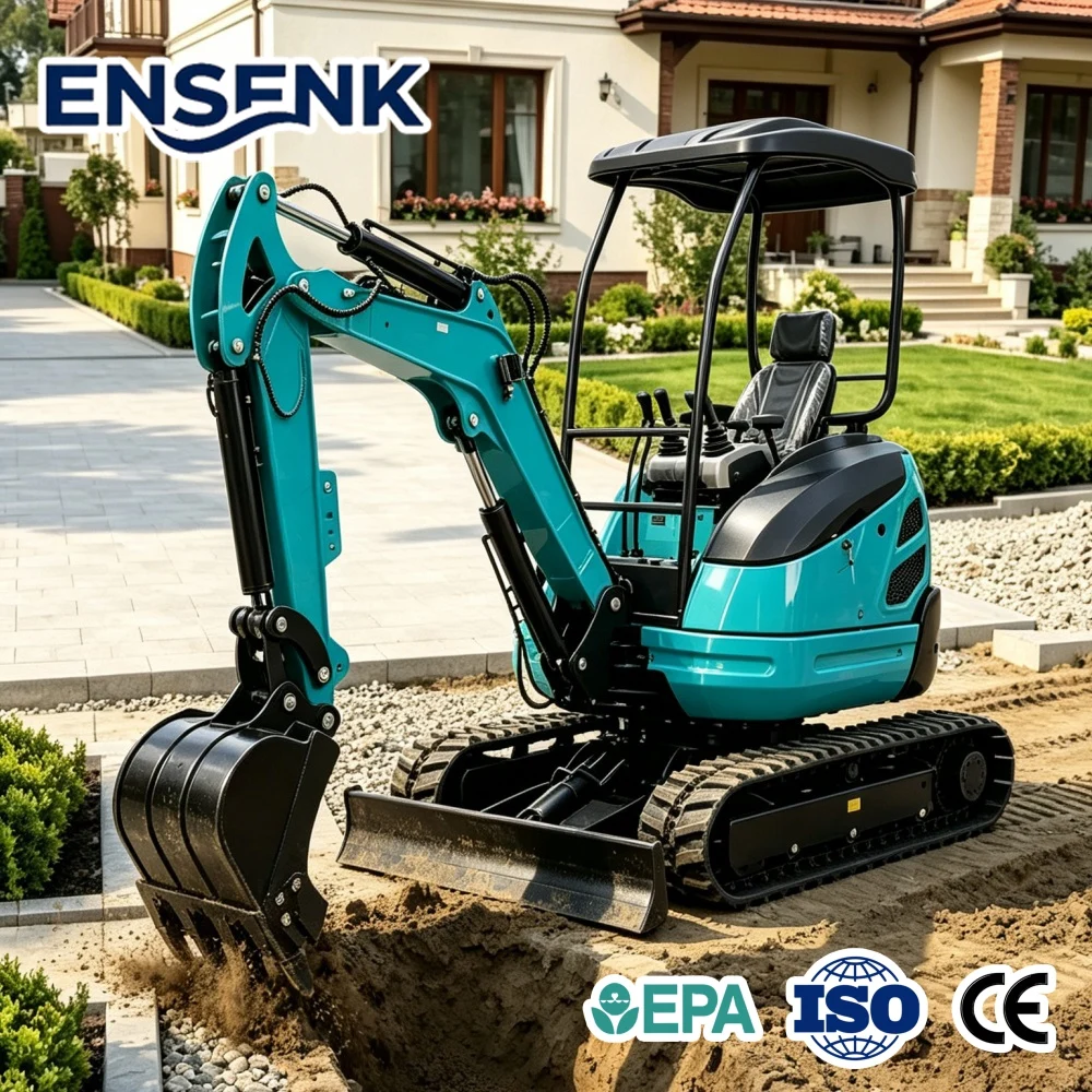 Power Tools China - Minikoparka 3,0 tony z silnikiem diesla,