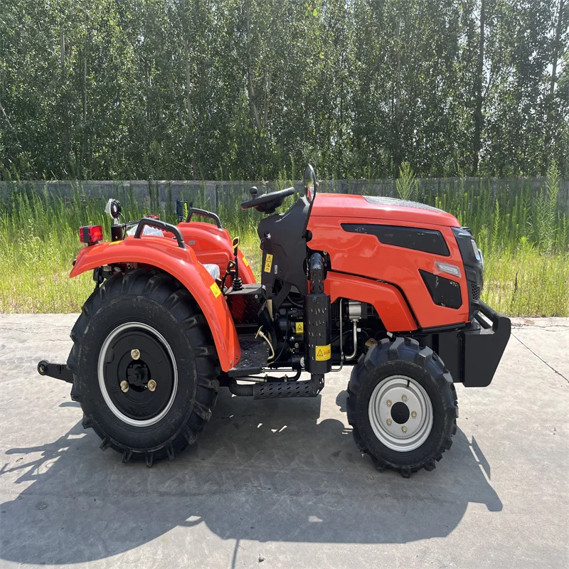 เครื่องจักรกลการเกษตรรถแทรกเตอร์50HP รถแทรกเตอร์ฟาร์มขนาดกะทัดรัด