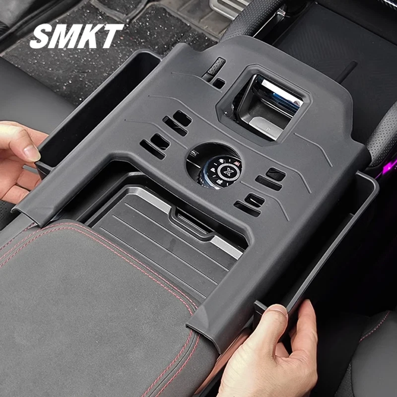 

For Chery Jetour T2 Traveller 2023 2024 Center console gear shift silicone protective pad storage tray Jetour Accessories