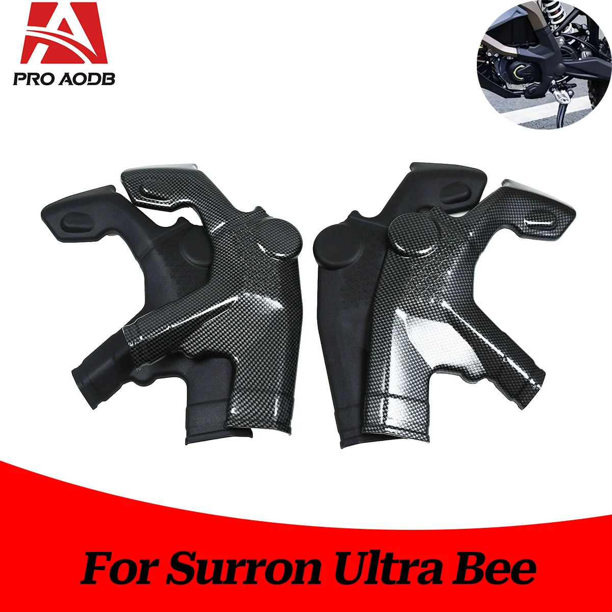 for Surron Ultra Bee Frame Guards Matte Finish Durable Scratch-Resistant Protection,, Paint Protection