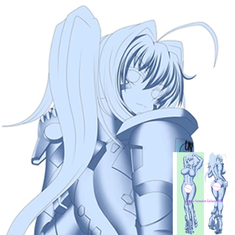 

Anime Dakimakura Pillow Case Hayase Mitsuki Sexy and Busty Beautiful Girl Double-Sided Halloween