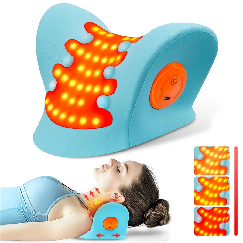 B51C Voor TMJ Pijnbestrijding Elektrische nekmassage, nek-schouderontspanner, cervicaal tractieapparaat Fortmj voor uitlijning van de cervicale wervelkolom