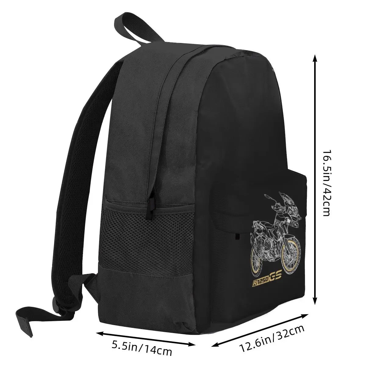 GS 1250 R 1250 Adventure Motorcycle  Backpack Student BookBag Kids School Bag Laptop Shoulder Bags for Boys Girls