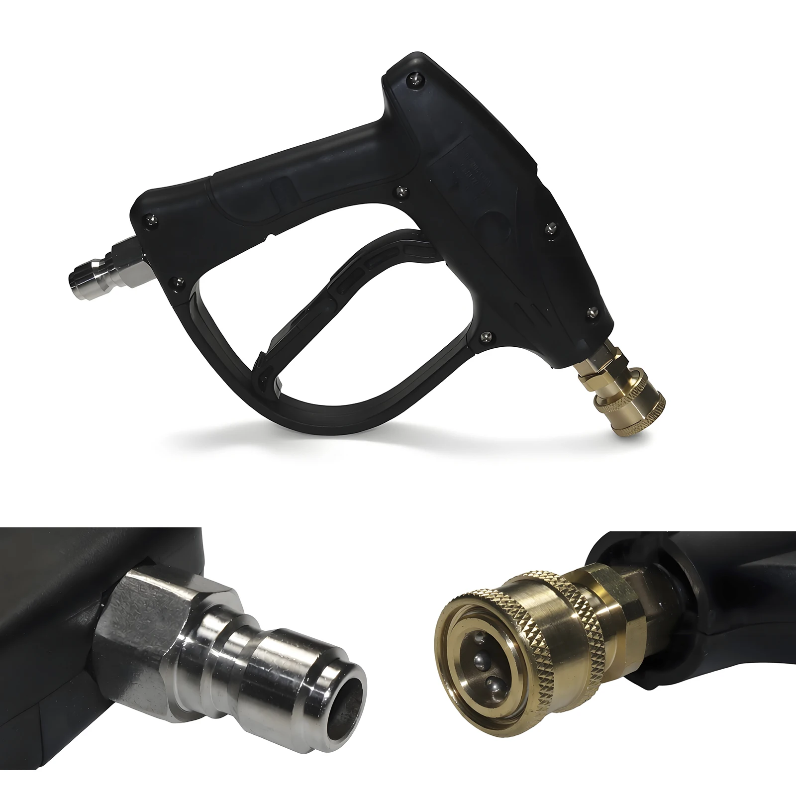 

1Pcs High Pressure Car Washing Water Gun Head Copper Material Quick Insertion Female Head 3/8 "Water Pipe Connector