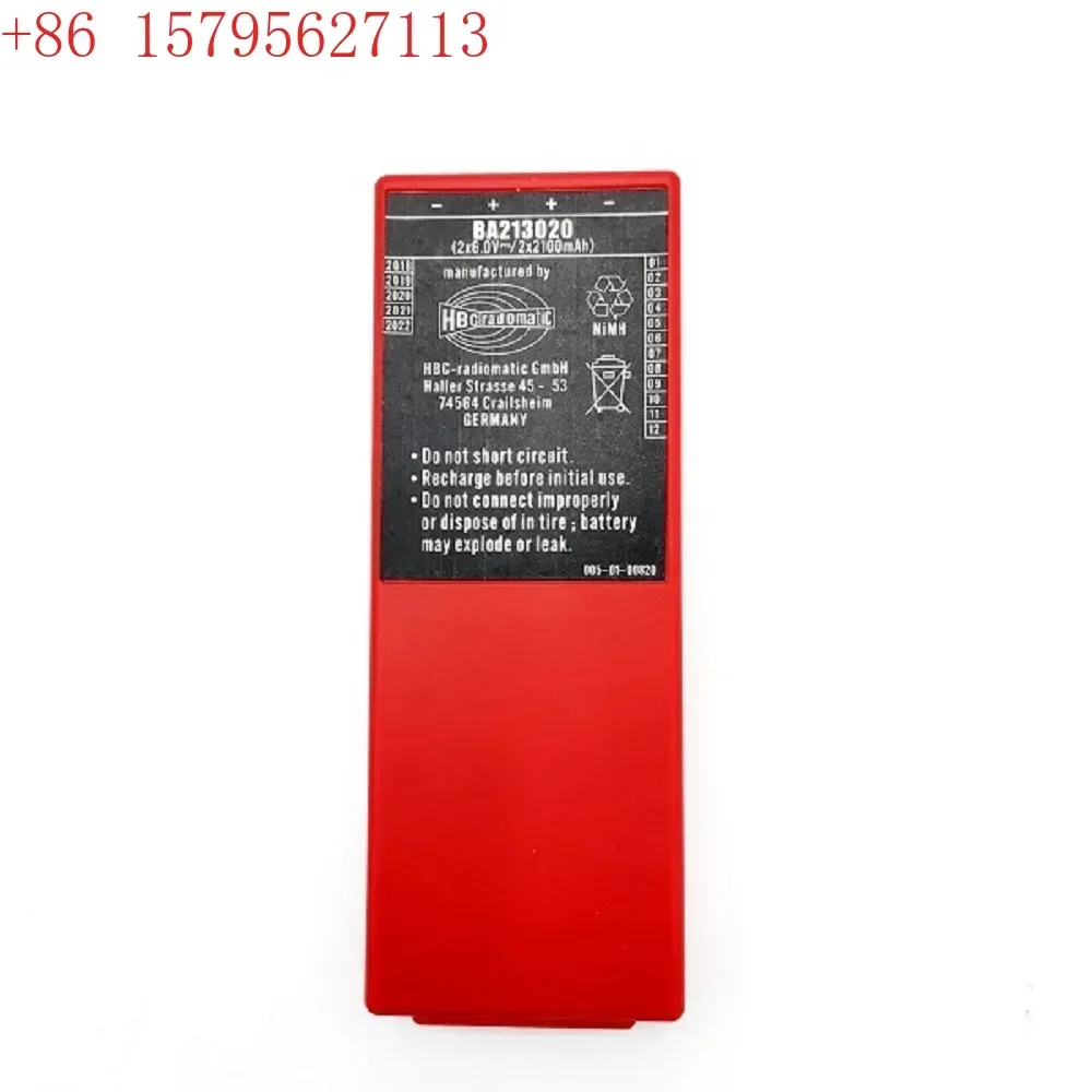 Batería BA213020 BA214061 OEM 471560 para Control Remoto HBC Radiomatic Spectrum
