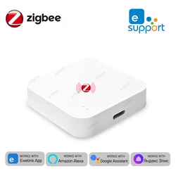 ZigBee 3.0 Wireless Gateway Hub Smart Home Automation Bridge For Zigbee Device EWelink App Remote Control Work With Alexa Google