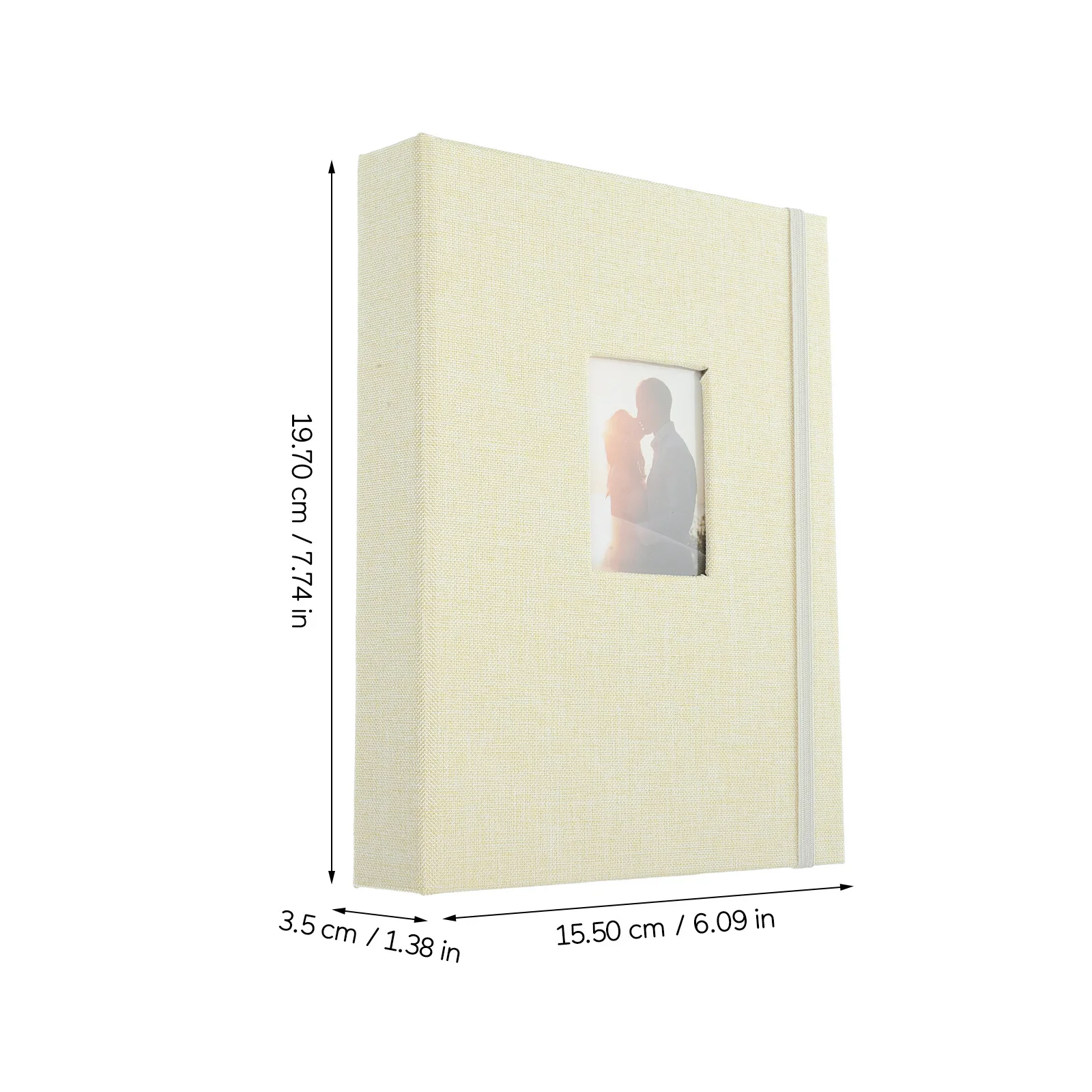 

Small Photo Album Cotton Linen Diy Scrapbook For Family Friends Instant Camera Pictures Organizer Portable Picture Holder