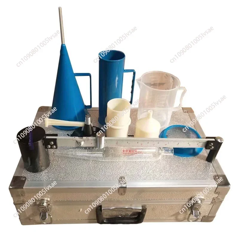 ( Mud Balance,Marsh Funnel Viscometer,Sand Content Kit )for soil mechanics laboratory TESTING equipment