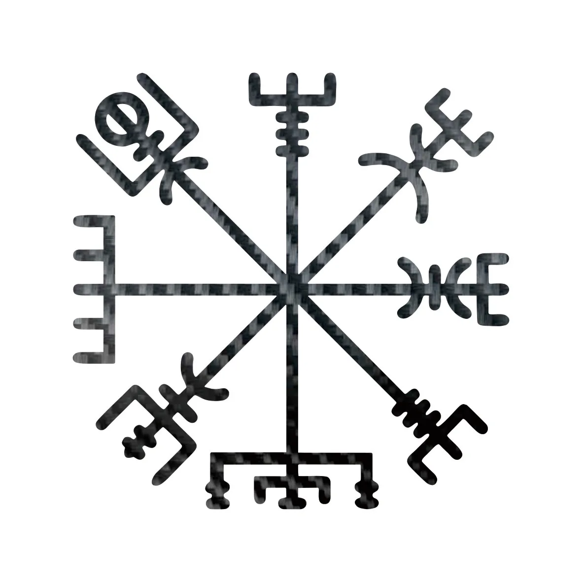 Verschillende Maten Kleuren Viking Rune Vegvisir Talisman Grappige Auto Sticker En Sticker Vinyl Auto Stickers Kiezen Maat
