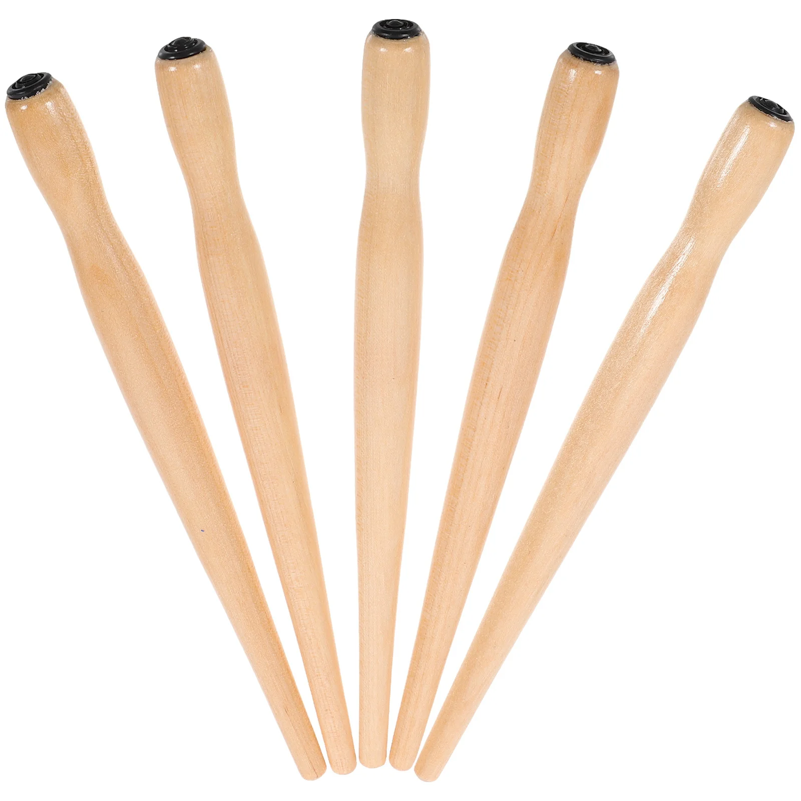 

5Pcs Calligraphy Pen Holder Professional Wood Dip Pen Holder Smooth Comfortable Drawing Supplies Calligraphy Supply