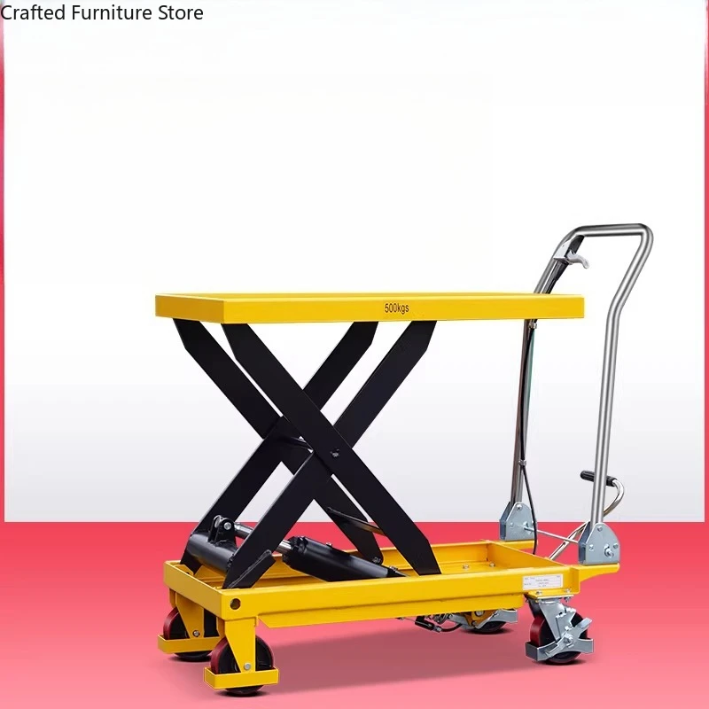 Selected High-quality Forklift Truck Materials Manual Forklift Truck Platform Commercial Furniture Carretilla Elevadora ZY60CC