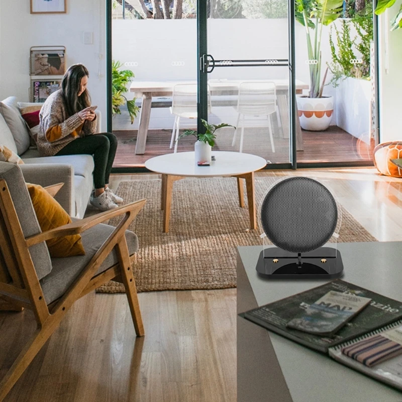 حامل سطح المكتب لملحقات تركيب الأكريليك لمكبر الصوت الثاني