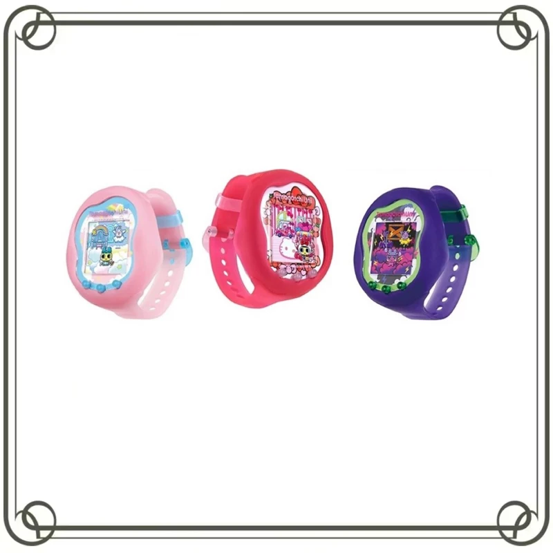 BANDAI Sanrio Tamagotchi Video Game Console Children's Day Gifts GACHA Action Figures Model Kids Toy