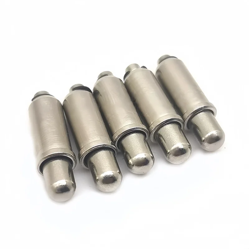 10/50 Buah GP-2D Pin Posisi Kepala Bulat Jarum Pin Uji Pegas Berlapis Nikel 18.5Mm Pasak Jarum Posisi 5.0Mm 18.5Mm