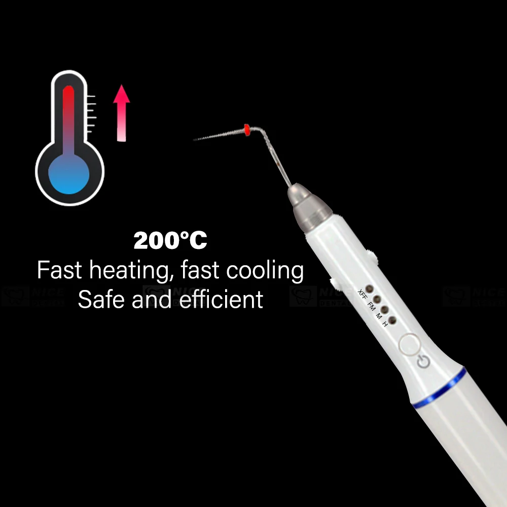 High Quality Wireless Gutta Percha Obturation Pen Wireless Root Canal Filling Obturation Pen With Heat Tips nee dles