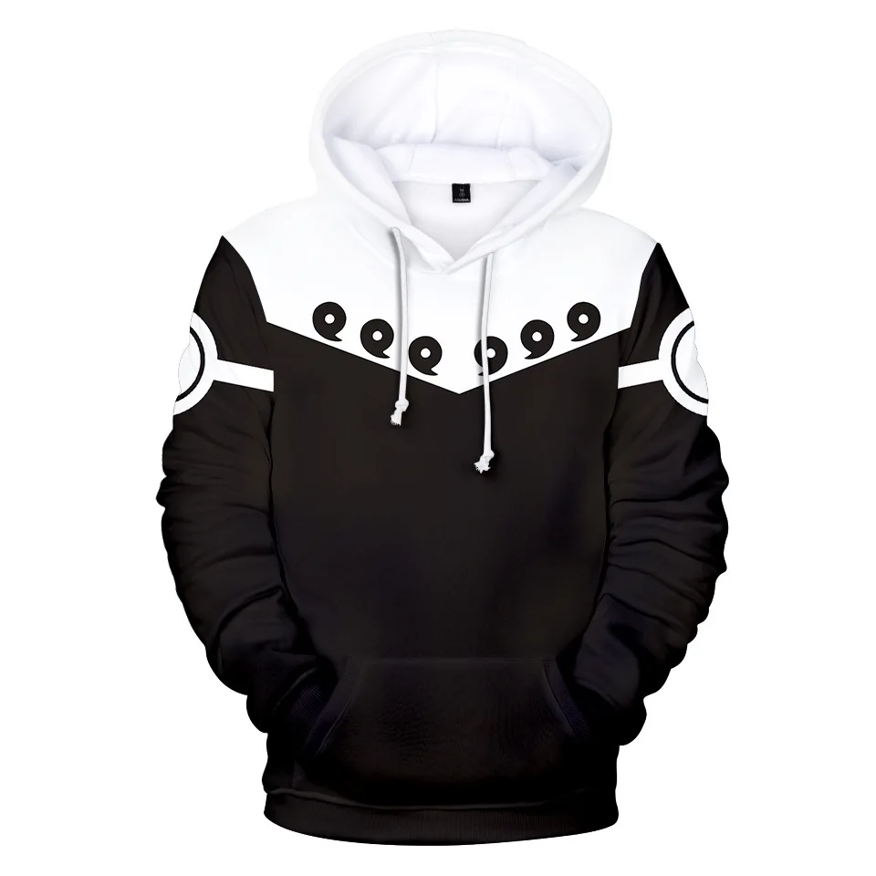 Bandai Naruto 3D Anime Hoodie – Herren Streetwear, Cosplay, Harajuku & Y2K Stil – Trendig & Bequem – Detail 10
