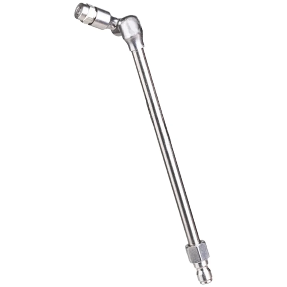 Stainless Steel Pressure Washer Extension 270 Degree Rotation Rust Resistant Material 250 Bar Pressure Rated Stainless