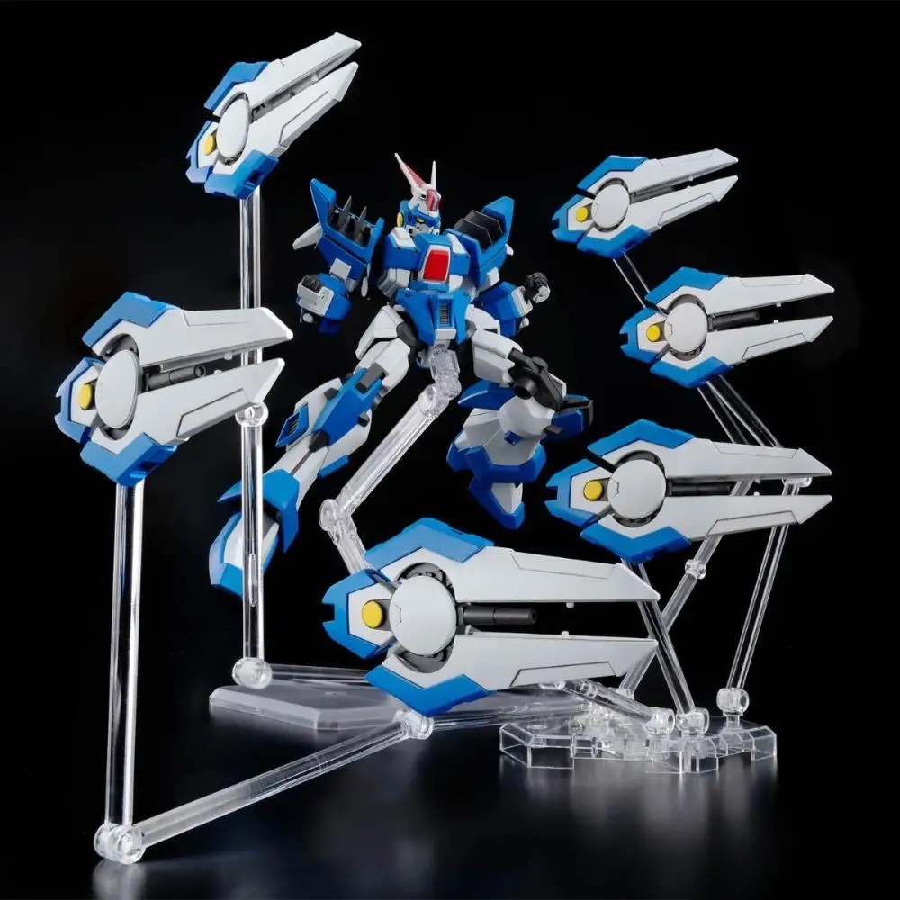 Bandai original gundam hg série super robô taisen geração original ashsuaur anime figuras de ação brinquedos presentes colecionáveis