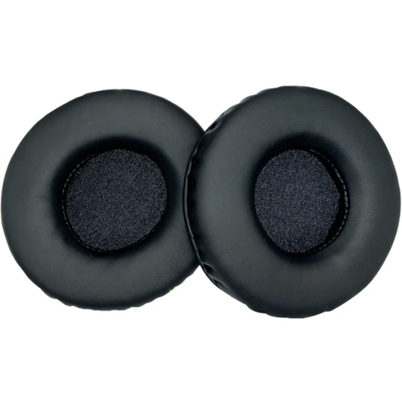 1 par 80mm almofadas de ouvido couro substituição capa almofada para sony MDR-V55 MDR-V500 MDR-7502 fones para ATH-WS70 ws77 ws99