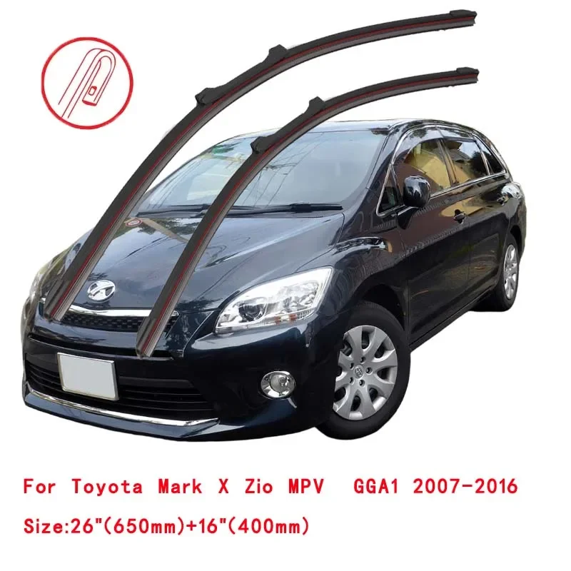 

For Toyota Mark X GRX12 GRX13 2004-2019 Car Windshield Wiper Blade Front Windscreen Brushes Washer Accessories Window Cleaning