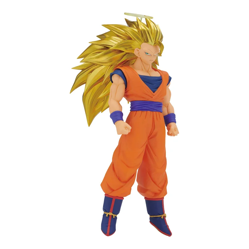 Bandai Original Banpresto Anime Dragon Ball BOS SP 20 Super Saiya3 Son Goku PVC Action Figure Model Collectible Toys