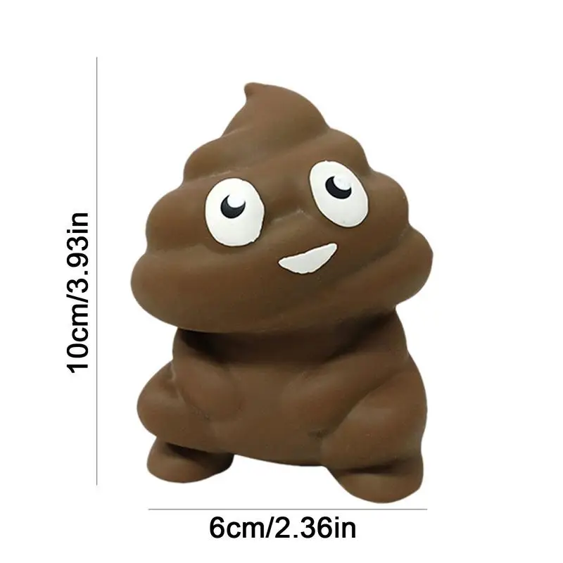 Poop antistress Toy Pooping Favors giocattolo sensoriale resistente allo strappo elastico novità palle antistress per bambini per calze da festa a casa