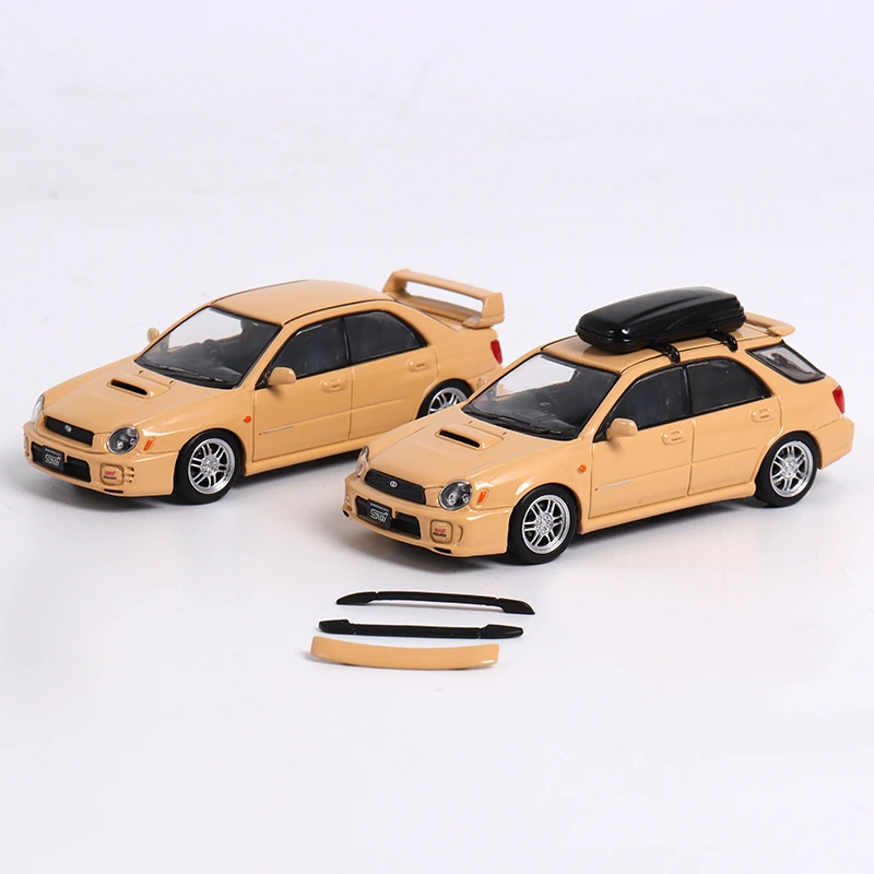 Furuya 1:64 Impreza WRX STi Sedan/Wagon Mk2 GD/GG 2024 HEC edition Diecast Model Car