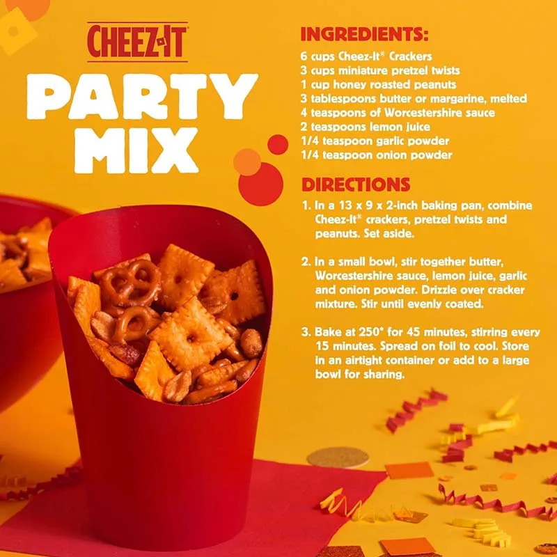 Cheez It Original Cheese Crackers School Lunch Voedsel, Gebakken Snack, Kosjer, Kid Snacks 7oz (198g)*1 doos