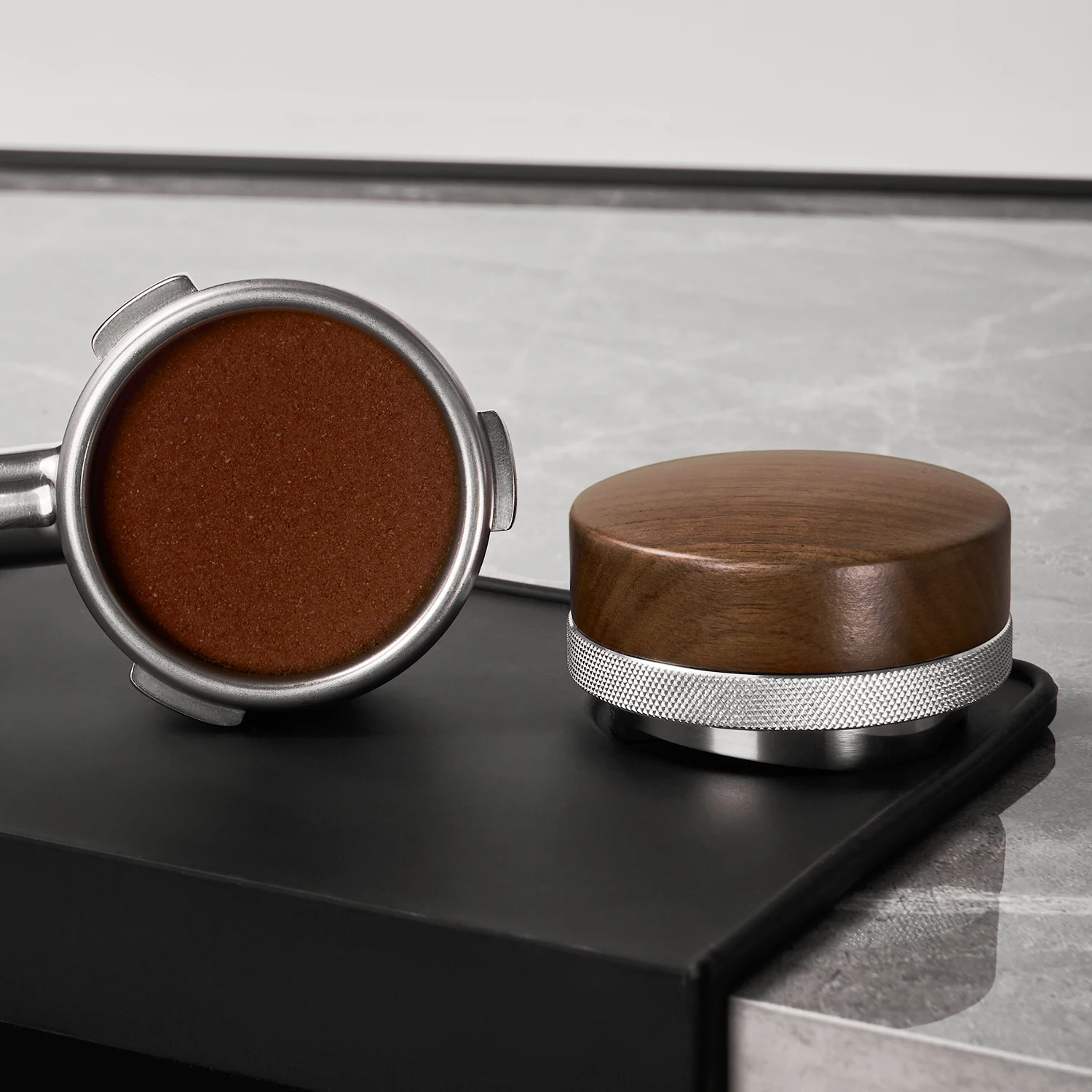 

Walnu Coffee Distributor Espresso Coffee Distribution tool Coffee Leveler 3-leaf 51mm 53mm 58mm