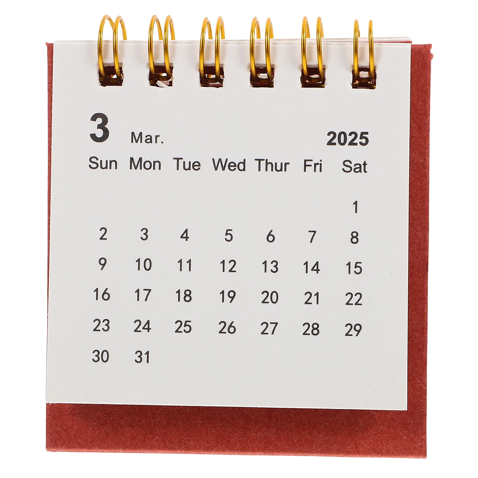 

Desk Calendar Ornaments Small Aesthetic Decorative Standing Decorate Paper Daily Miss