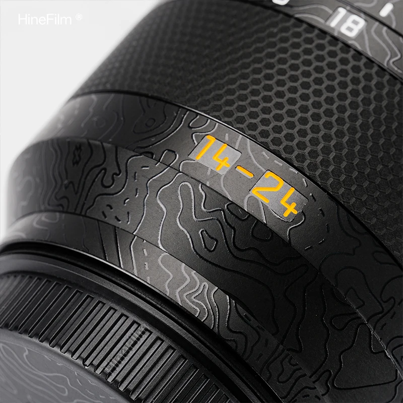 라이카 SL 14-24 F2.8 ASPH 렌즈 스티커 용 Hinefilm 스킨 라이카 14-24F2.8 보호 데칼 스킨 용 14 24 랩 커버