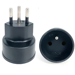 European France TO Swiss plugs Travel Adapter 3 pin plug 10A 250V Power Plug EU to Switzerland Electrical Plug