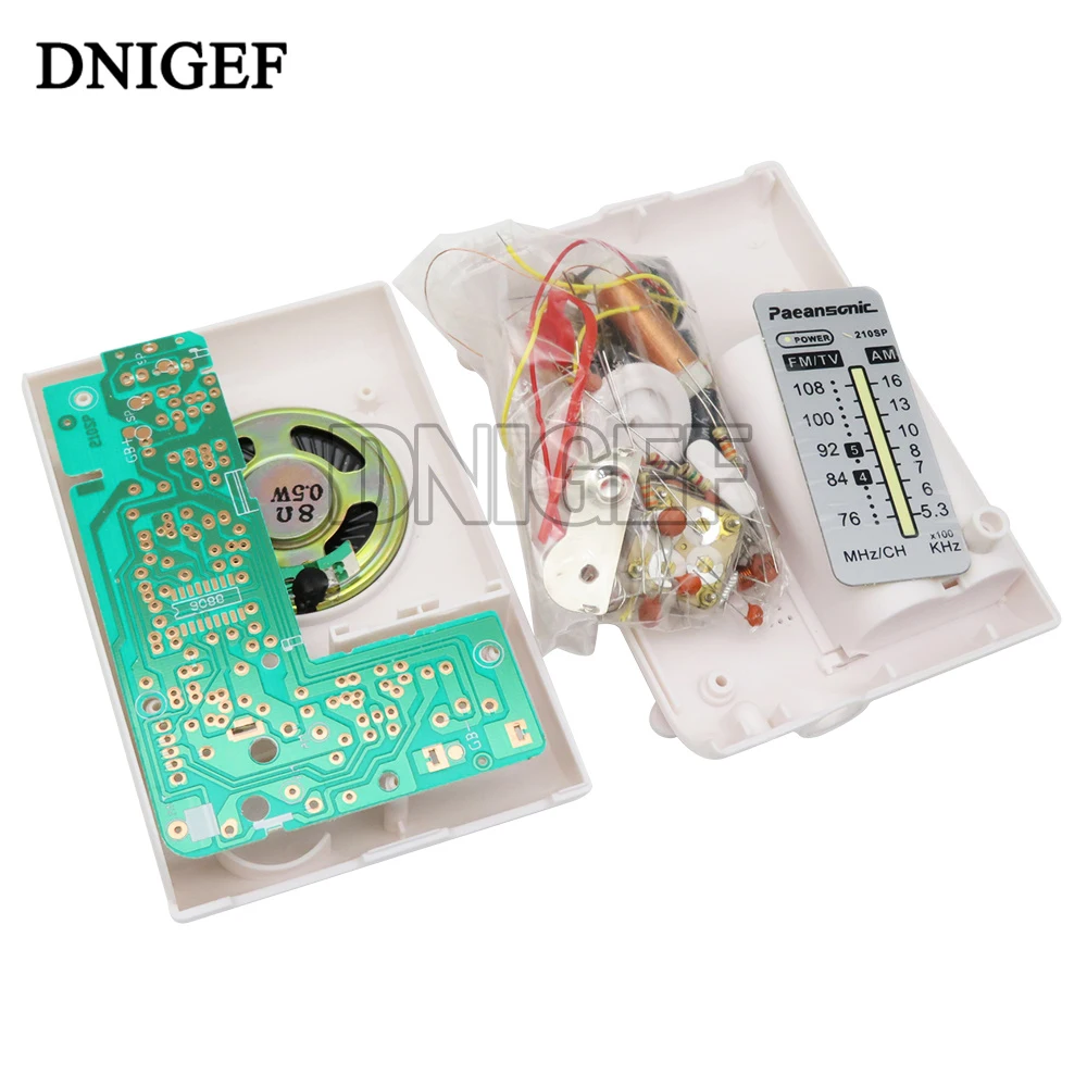 DNIGEF CF210SP AM\\FM Stereo Radio Kit DIY Electronic Assemble Set Kit For Learner DropShip DIY Laboratory