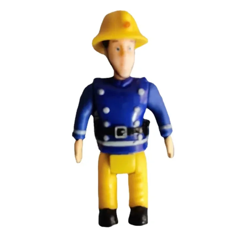 10 قطعة رجل الإطفاء سام الكرتون أنيمي مكافحة الحرائق نموذج لجسم ألعاب الدمى البلاستيكية صبي فتاة لعبة للأطفال عيد الميلاد هدية عيد الميلاد