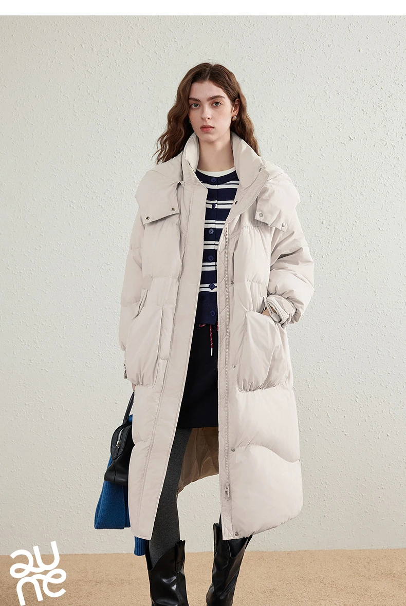 TOYOUTH Women's Short Down Jacket 2026 Winter New College Sporty Windproof Warm Liner Two Piece Set