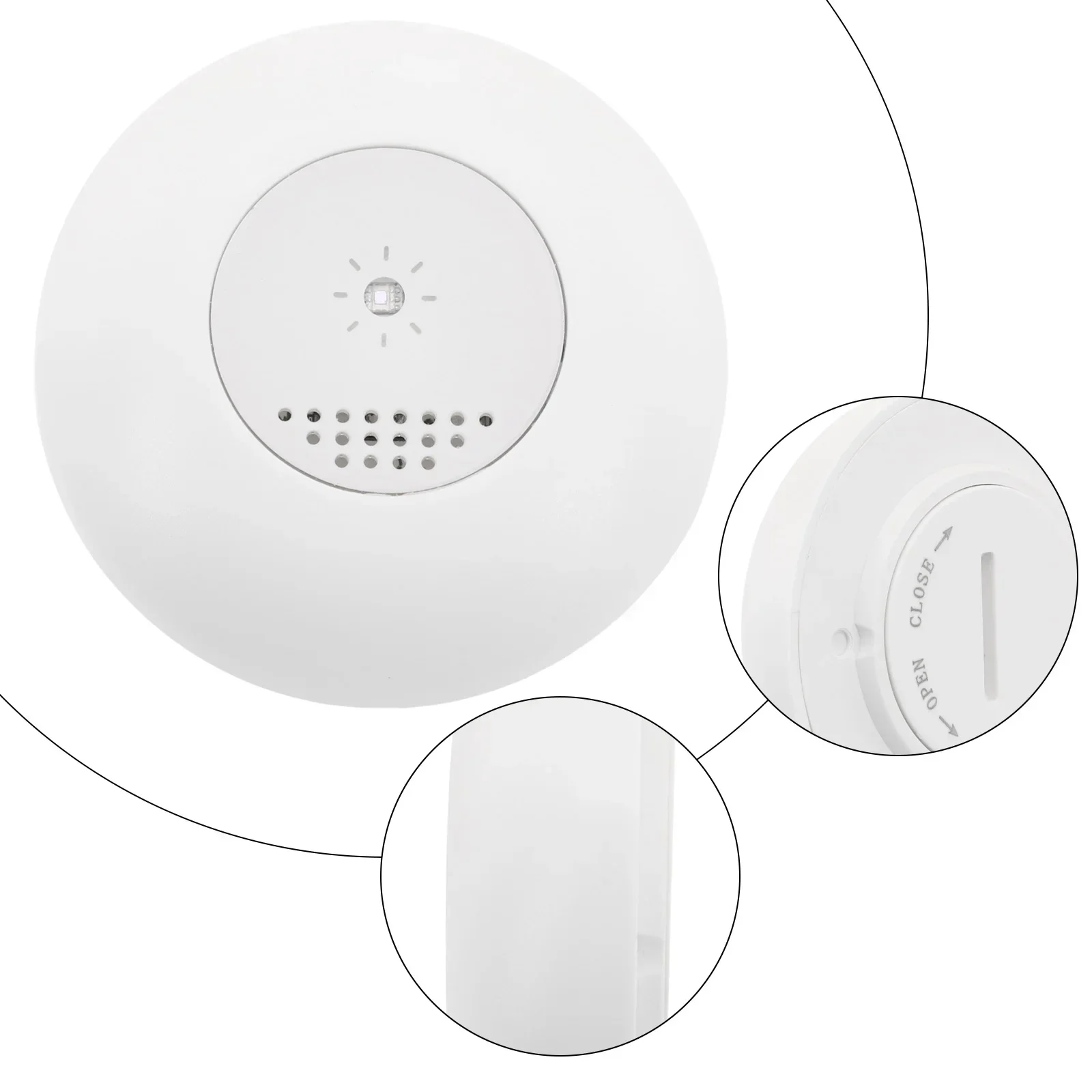 MoesHouse-Sensor de luz inteligente, iluminación, detección de brillo, automatización de luz del hogar, Detector de hogar inteligente, Control por aplicación, 1 Uds.