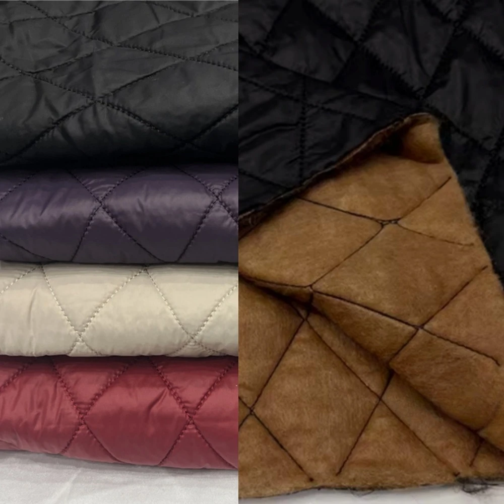 

Drape Sheep Wool Camel Warm Fabric for Quilted Cotton Lining Clothing Thick Cloth Diy By The Meter Sewing Material